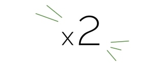 2x more visits to restaurants